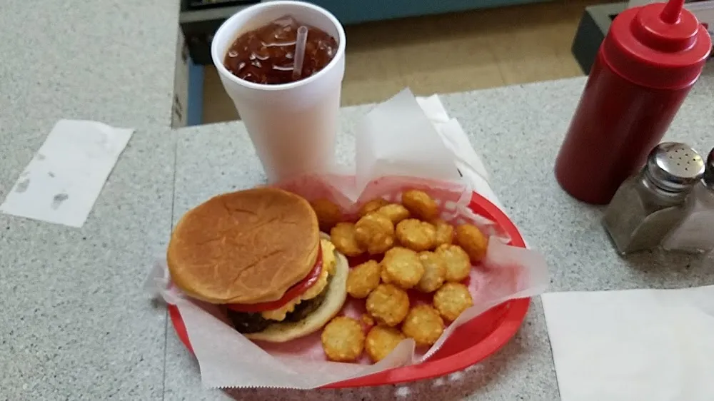 Cheeseburger Tots and Tea