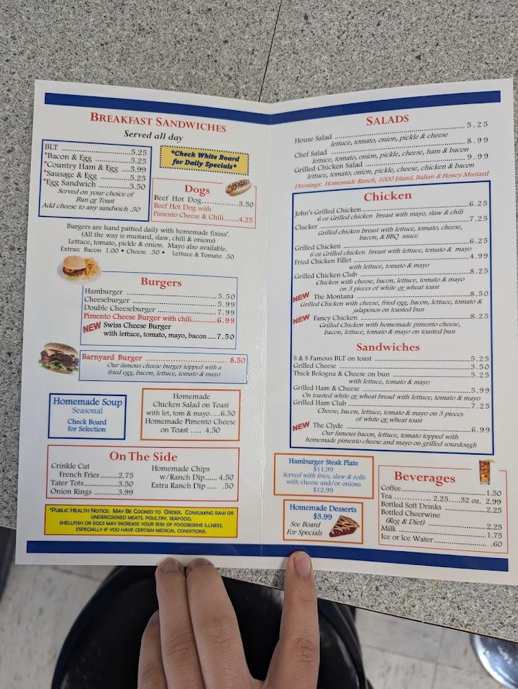 S & S Grill Menu image 1